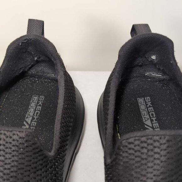 Skechers GoWalk Max Slip On Sneakers Breathable Cushioned Vegan Mesh Shoes 10.5 - Picture 7 of 16